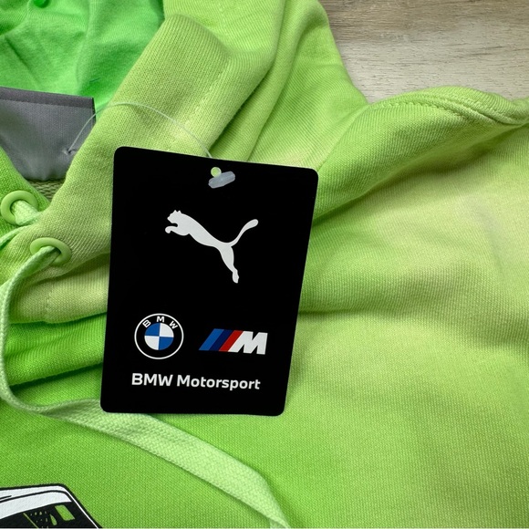 Puma x BMW MMS Motorsport Statement Hoodie 533320-05 Men's Size Large - Picture 7 of 10